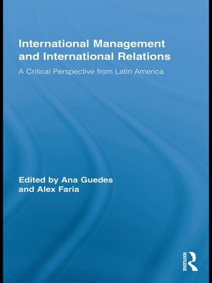 cover image of International Management and International Relations